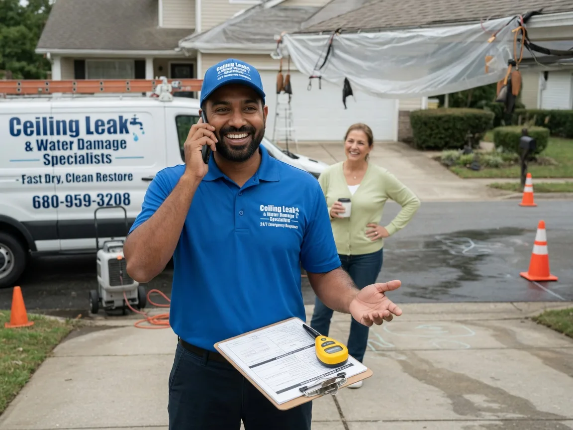 Ceiling Leak Cleanup Sumner, WA FAQs